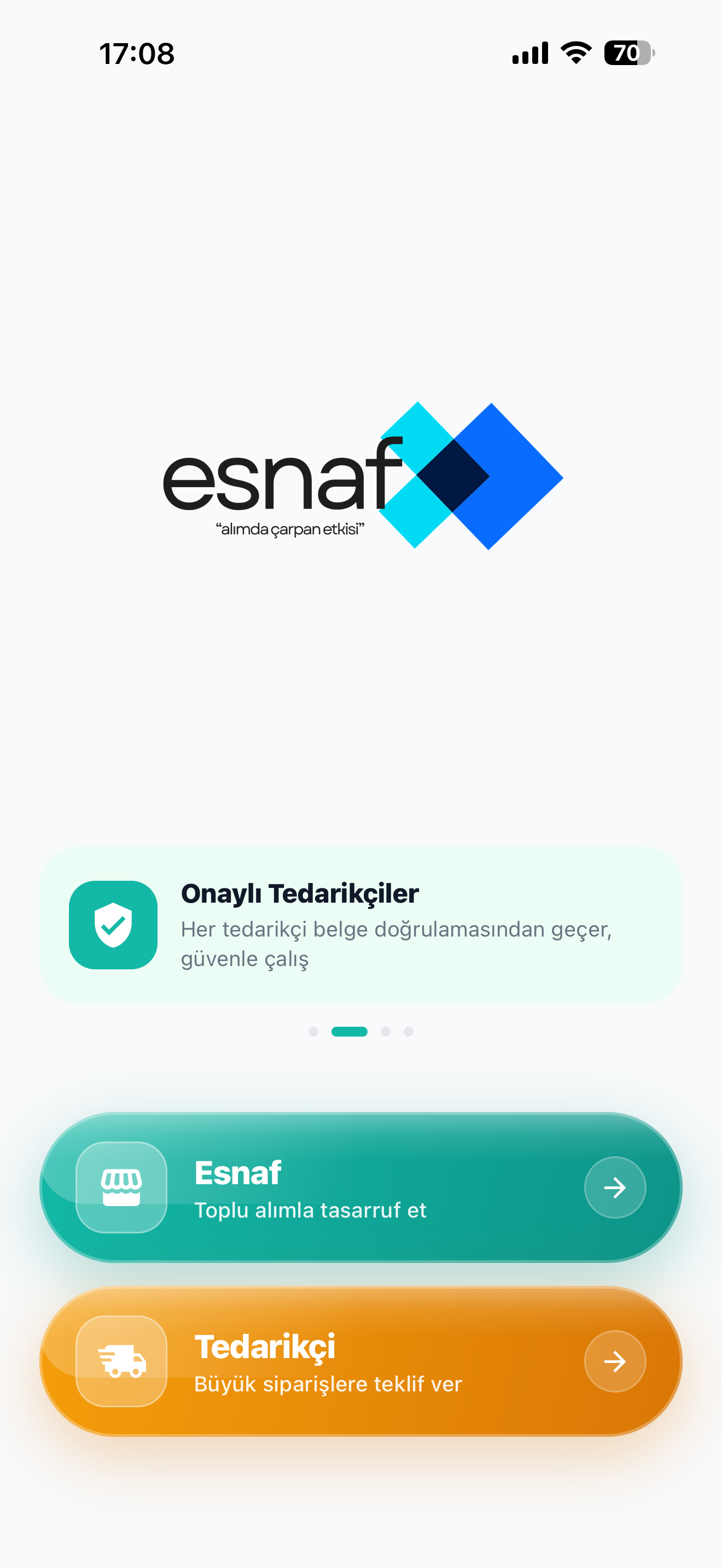 EsnafX Uygulama